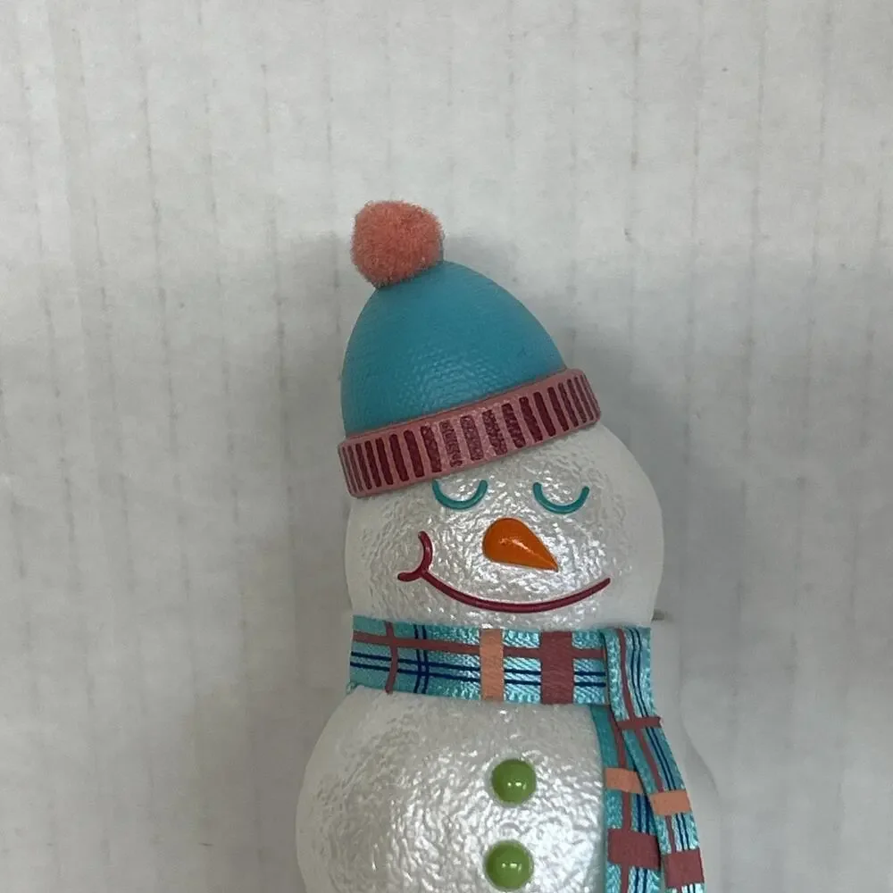 YANKEE CANDLE CHRISTMAS HOLIDAY SNOWMAN SCENTPLUG DIFFUSER